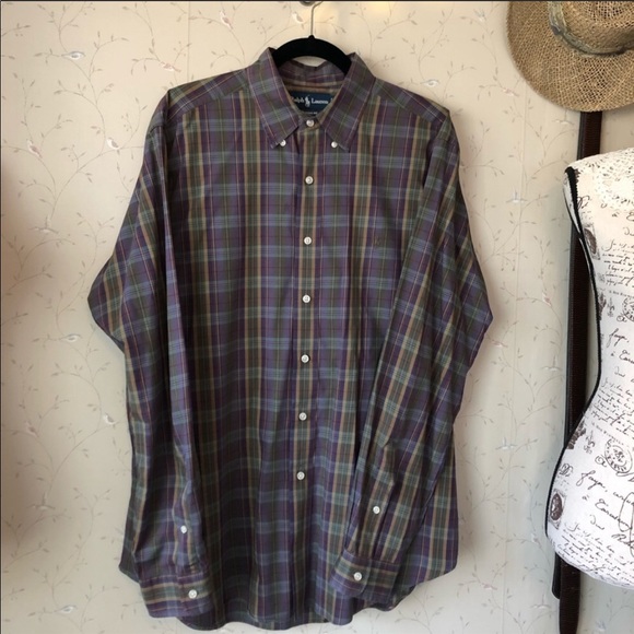 Ralph Lauren classic fit button down size large - Picture 4 of 6
